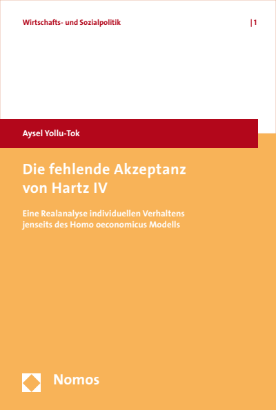 Cover des Buchs: Die fehlende Akzeptanz von Hartz IV
