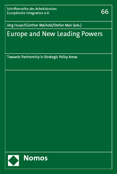 Cover of book: Europe and New Leading Powers