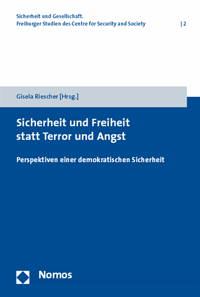 Cover des Buchs: Sicherheit und Freiheit statt Terror und Angst