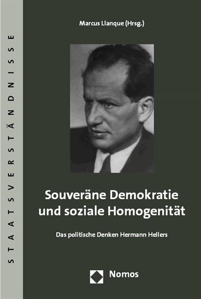 Cover des Buchs: Souveräne Demokratie und soziale Homogenität