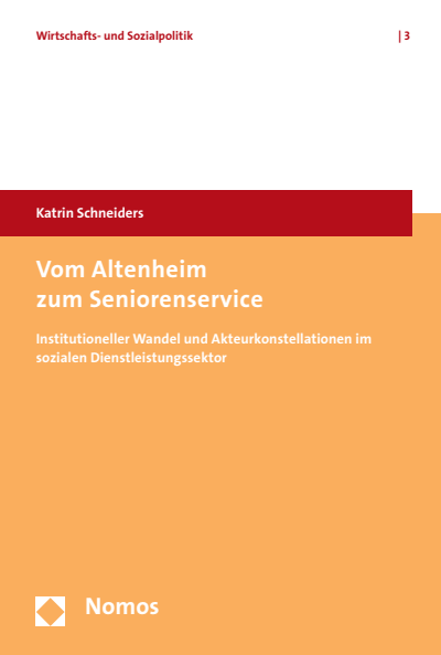 Cover des Buchs: Vom Altenheim zum Seniorenservice