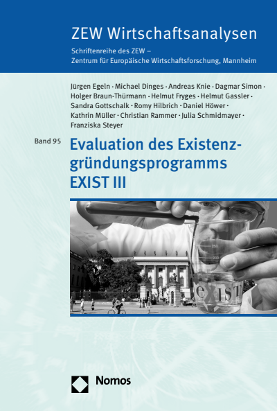 Cover of book: Evaluation des Existenzgründungsprogramms EXIST III