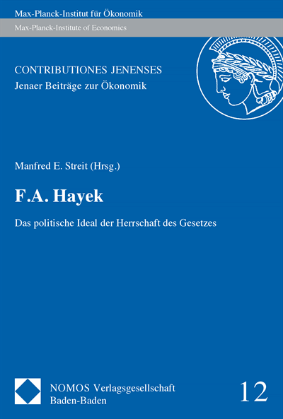 Cover des Buchs: F.A. Hayek