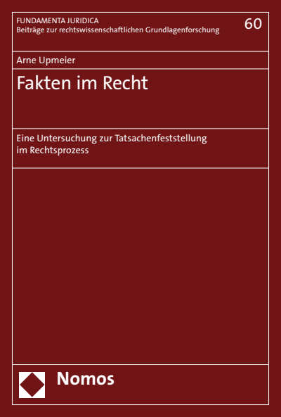 Cover of book: Fakten im Recht