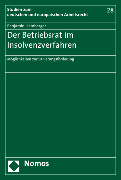 Cover des Buchs: Der Betriebsrat im Insolvenzverfahren