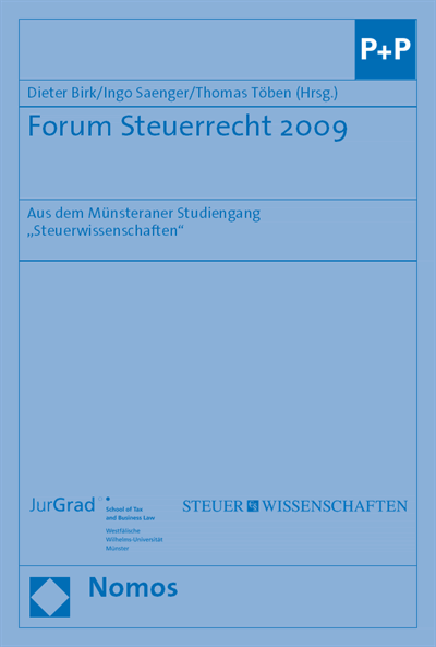 Cover des Buchs: Forum Steuerrecht 2009