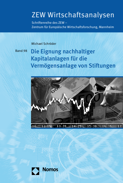 Cover of book: Die Eignung nachhaltiger Kapitalanlagen für die Vermögensanlage von Stiftungen