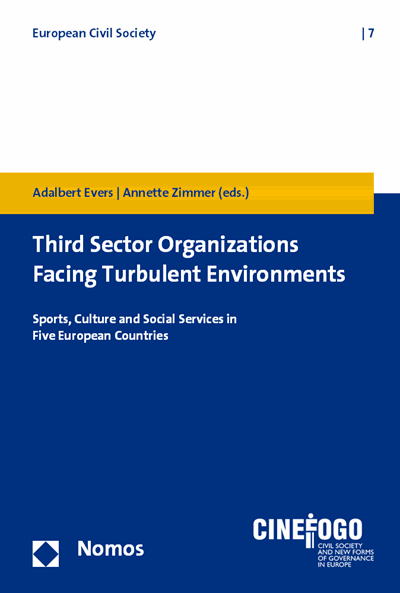 Cover of book: Third Sector Organizations Facing Turbulent Environments