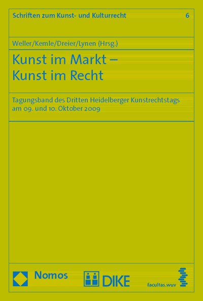 Cover of book: Kunst im Markt - Kunst im Recht