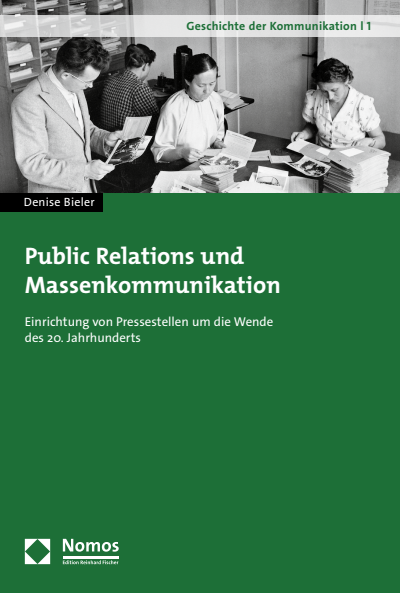 Cover of book: Public Relations und Massenkommunikation