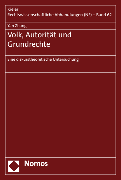 Cover des Buchs: Volk, Autorität und Grundrechte