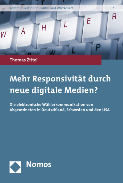 Cover of book: Mehr Responsivität durch neue digitale Medien?