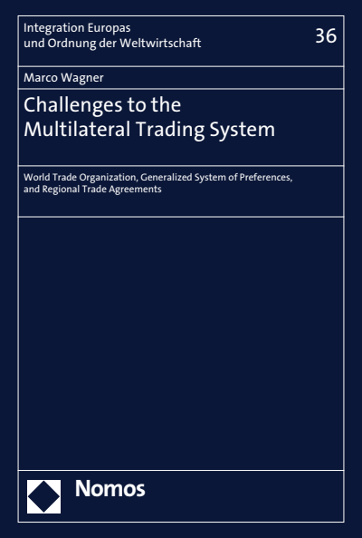 Cover of book: Challenges to the Multilateral Trading System