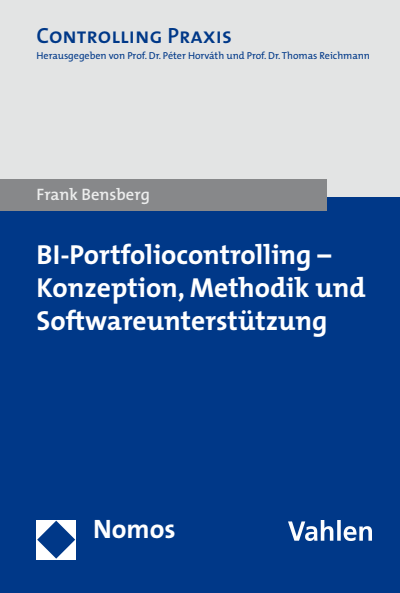 Cover of book: BI-Portfoliocontrolling - Konzeption, Methodik und Softwareunterstützung