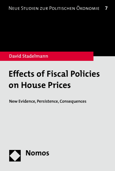 Cover of book: Effects of Fiscal Policies on House Prices
