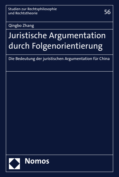 Cover des Buchs: Juristische Argumentation durch Folgenorientierung