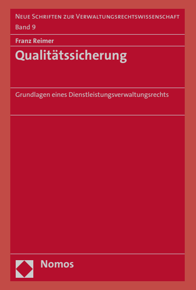 Cover des Buchs: Qualitätssicherung