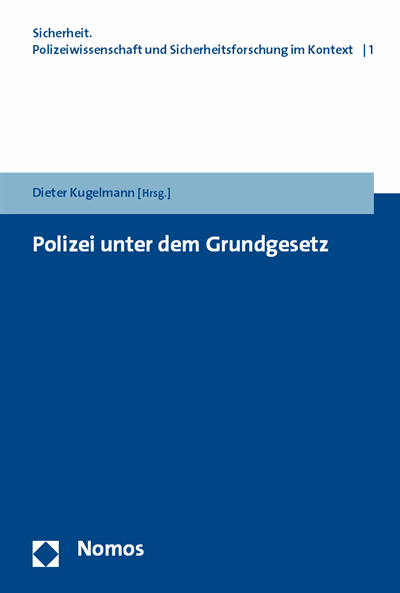 Cover des Buchs: Polizei unter dem Grundgesetz