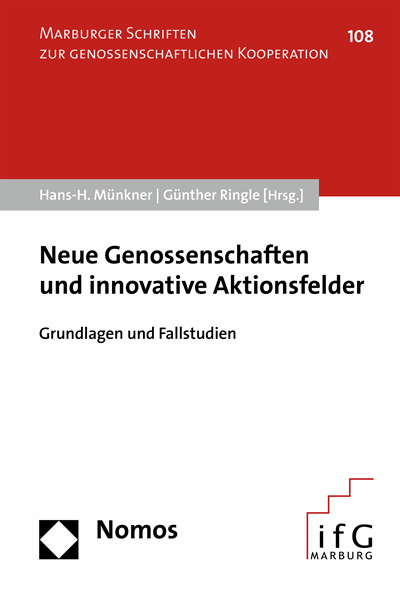 Cover of book: Neue Genossenschaften und innovative Aktionsfelder