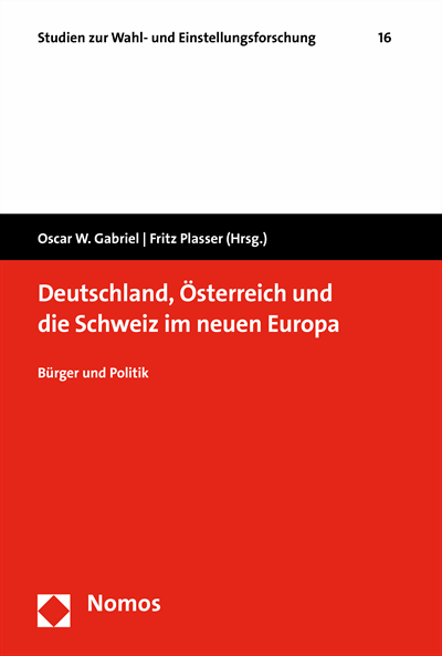 Cover of book: Deutschland, Österreich und die Schweiz im neuen Europa