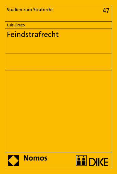 Cover des Buchs: Feindstrafrecht