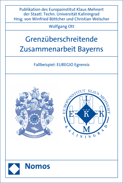 Cover of book: Grenzüberschreitende Zusammenarbeit Bayerns
