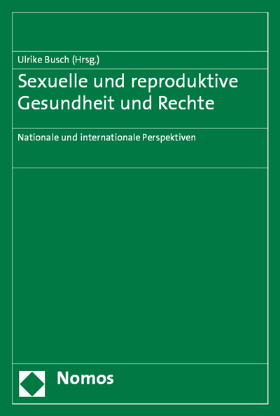 Cover des Buchs: Sexuelle und reproduktive Gesundheit und Rechte