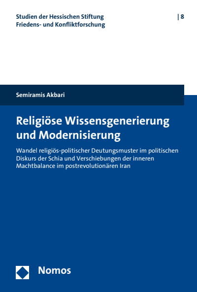 Cover of book: Religiöse Wissensgenerierung und Modernisierung