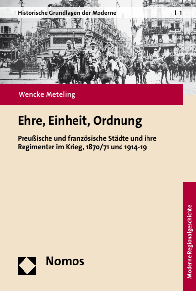 Cover des Buchs: Ehre, Einheit, Ordnung