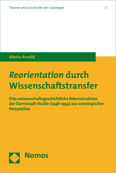 Cover of book: Reorientation durch Wissenschaftstransfer