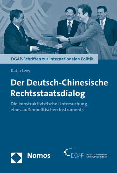 Cover des Buchs: Der Deutsch-Chinesische Rechtsstaatsdialog