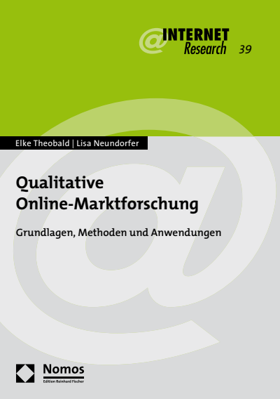 Cover of book: Qualitative Online-Marktforschung