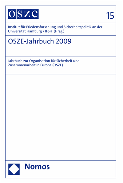 Cover des Buchs: OSZE-Jahrbuch 2009