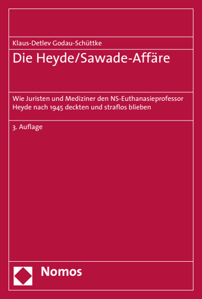 Cover des Buchs: Die Heyde/Sawade-Affäre