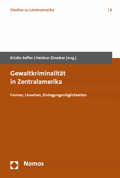 Cover of book: Gewaltkriminalität in Zentralamerika