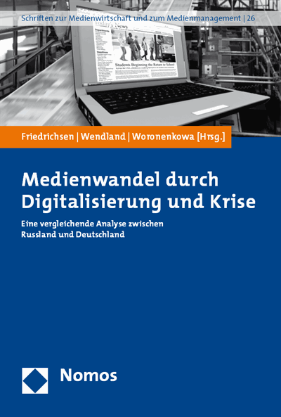 Cover of book: Medienwandel durch Digitalisierung und Krise