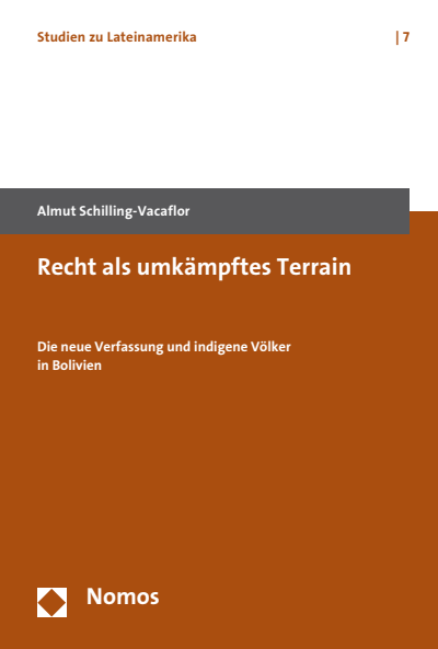 Cover of book: Recht als umkämpftes Terrain