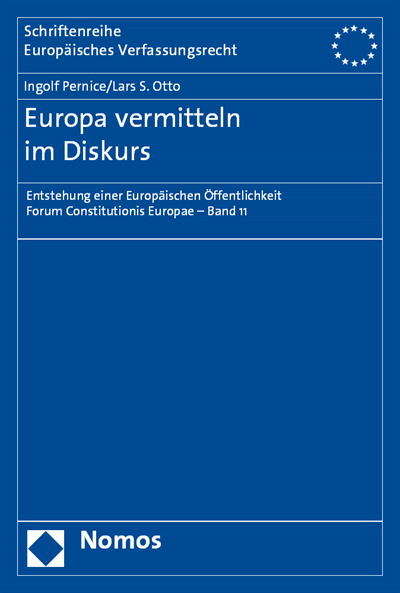 Cover des Buchs: Europa vermitteln im Diskurs