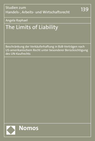 Cover des Buchs: The Limits of Liability