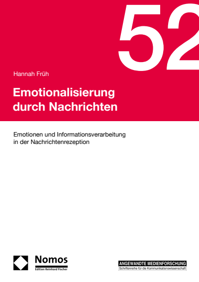 Cover des Buchs: Emotionalisierung durch Nachrichten