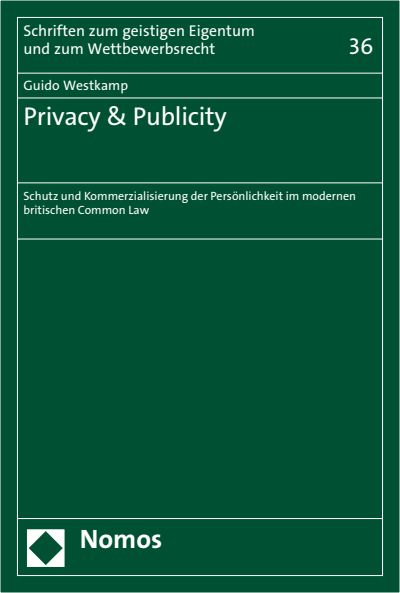 Cover of book: Privacy & Publicity