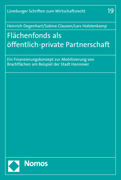 Cover des Buchs: Flächenfonds als öffentlich-private Partnerschaft