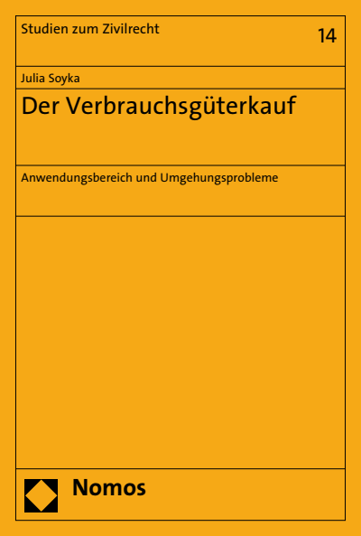 Cover des Buchs: Der Verbrauchsgüterkauf