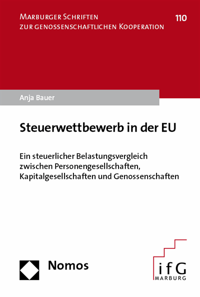 Cover of book: Steuerwettbewerb in der EU