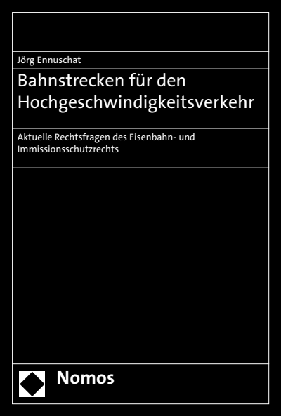 Cover des Buchs: Bahnstrecken für den Hochgeschwindigkeitsverkehr