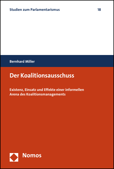Cover des Buchs: Der Koalitionsausschuss