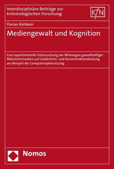 Cover of book: Mediengewalt und Kognition