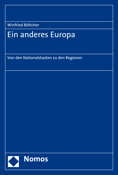 Cover des Buchs: Ein anderes Europa