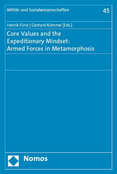 Cover of book: Core Values and the Expeditionary Mindset: Armed Forces in Metamorphosis