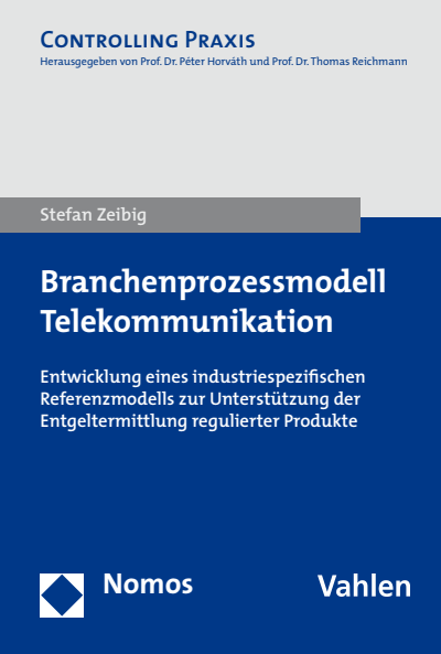 Cover of book: Branchenprozessmodell Telekommunikation